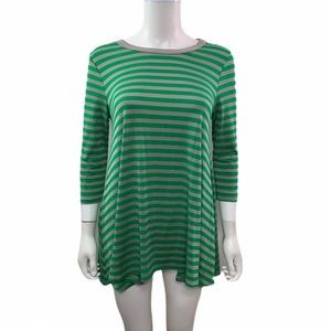 Heatmoor long sleeve striped tee